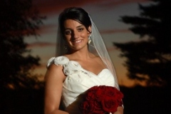 Beautiful Bride in Mystic Groton ct wedding
